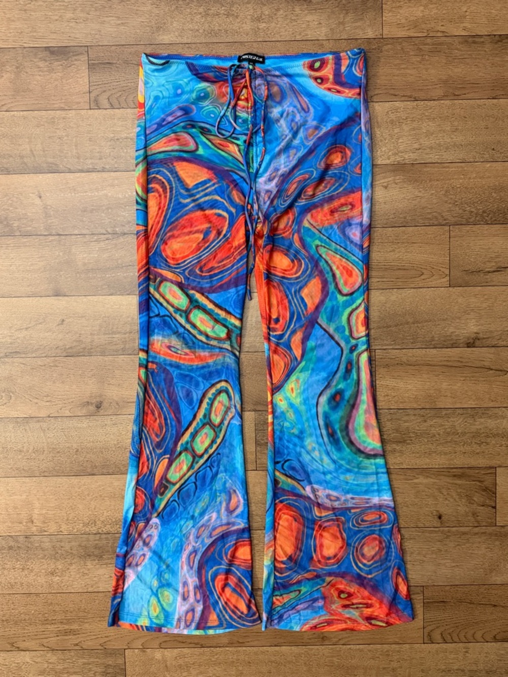 Poster Girl Size XL Micro Mesh Pants Psychedelic Rave W/ Underwear Dolls Kill